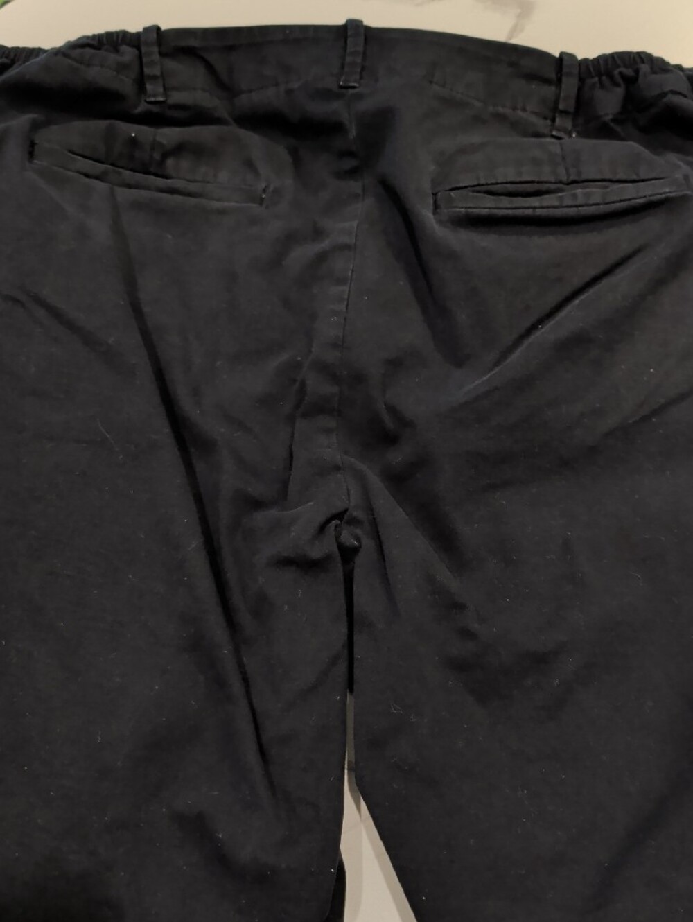 Talbots 16W Black Bermuda Shorts L— Pre-owned Classic Tailored Style - Picture 5 of 7